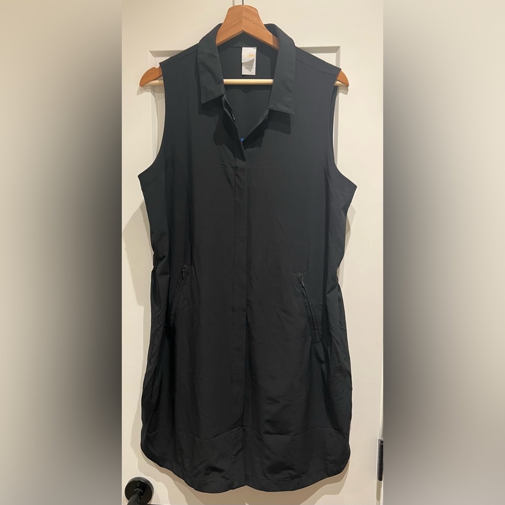 Chic Black Sleeveless Dress by Lole